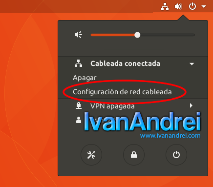 Ubuntu -Configuración de red cableada