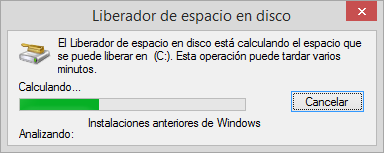 Eliminar carpeta Windowsl.old - Liberador de espacio en disco