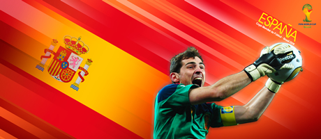 Wallpaper Copa Muncial de Futbol Brasil 2014 - España - Iker Casillas
