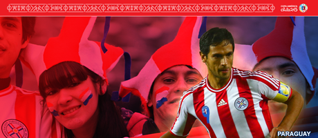 Descarga el Wallpaper de la Copa América Chile 2015, selección de Paraguay