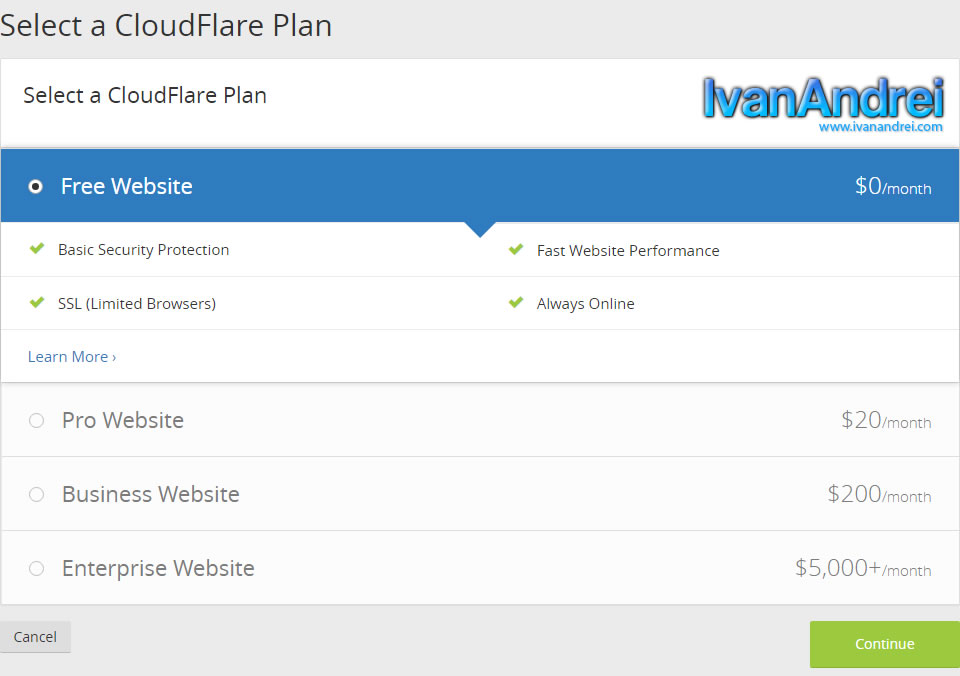 Configurar CloudFlare con tu sitio Web