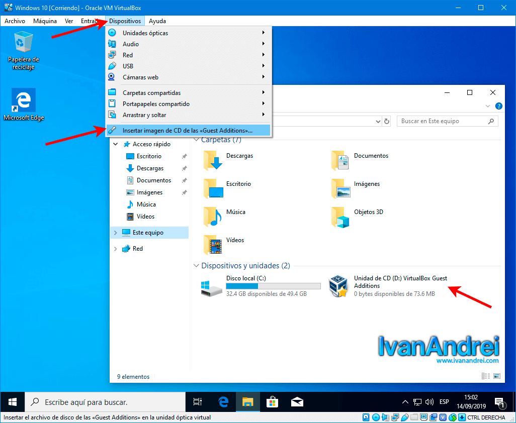 Cambiar resolución de pantalla de maquina virtual en VirtualBox