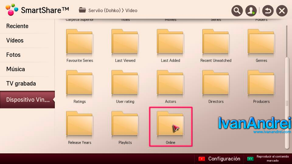 LG Smart TV - SmartShare