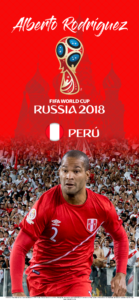 Wallpaper de Alberto Rodríguez de Perú para la Copa Mundial de la FIFA - Rusia 2018 - Edición para iPhone X (1125x2436)