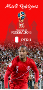 Wallpaper de Alberto Rodríguez de Perú para la Copa Mundial de la FIFA - Rusia 2018 - Edición para Samsung S9 (1440x2960)