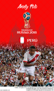 Wallpaper de Andy Polo de Perú para la Copa Mundial de la FIFA - Rusia 2018 - Edición para teléfonos con resolución 480x800