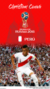 Wallpaper de Christian Cueva de Perú para la Copa Mundial de la FIFA - Rusia 2018 - Edición para teléfonos HD (720x1280)