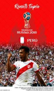Wallpaper de Renato Tapia de Perú para la Copa Mundial de la FIFA - Rusia 2018 - Edición para teléfonos con resolución 480x800