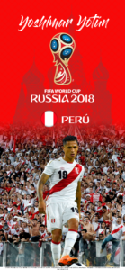 Wallpaper de Yoshimar Yotún de Perú para la Copa Mundial de la FIFA - Rusia 2018 - Edición para iPhone X (1125x2436)