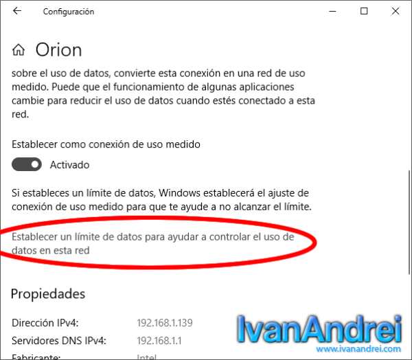 Como Hacer Que Una Conexion Sea De Uso Medido