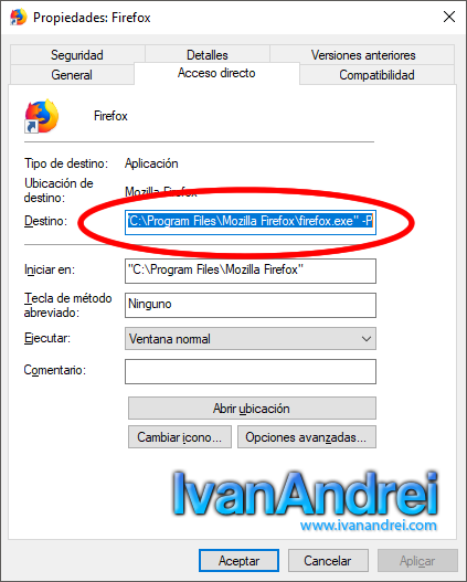 Crear varios perfiles de usuarios en Mozilla Firefox