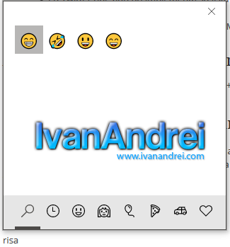 Windows 10 - Emojis