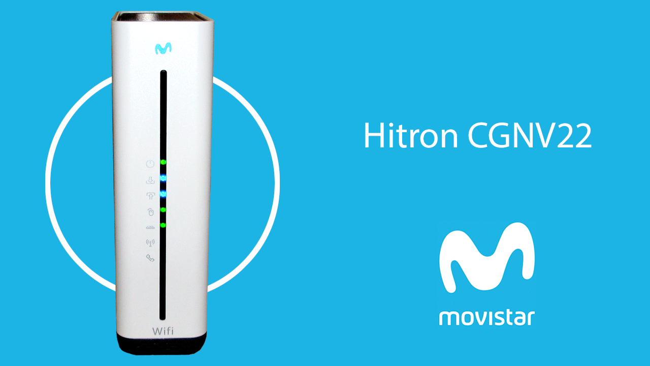 Movistar Cable Modem hitron cgnv22