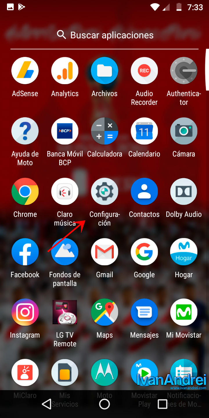 Android - Configuración - Ajustes