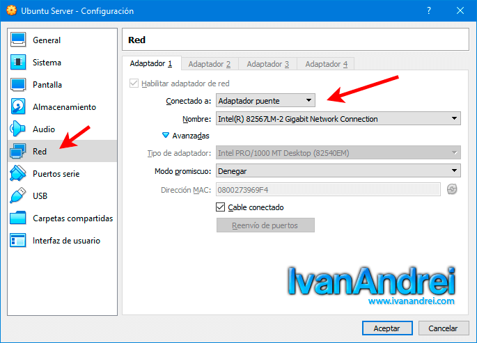 Acceder a una máquina virtual (VM) de VirtualBox desde Internet