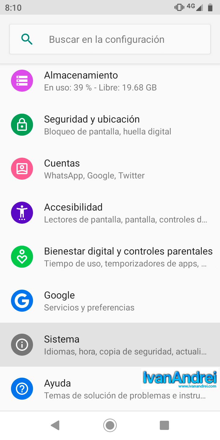 Android - Sistema