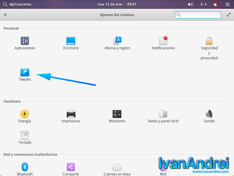 Elementary Tweaks en Elementary OS