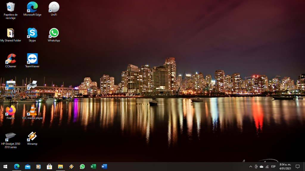 Tener el clásico escritorio en Windows 10
