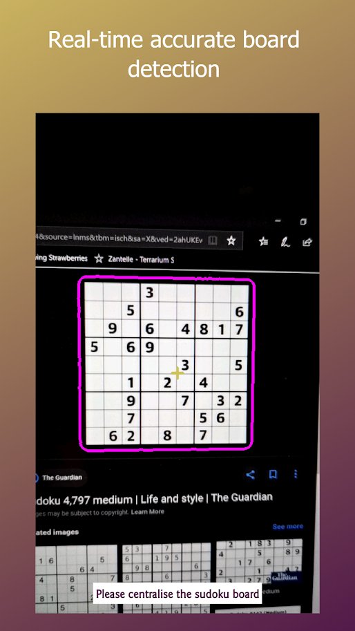 Resolver sudoku con tomar una foto desde un teléfono Android