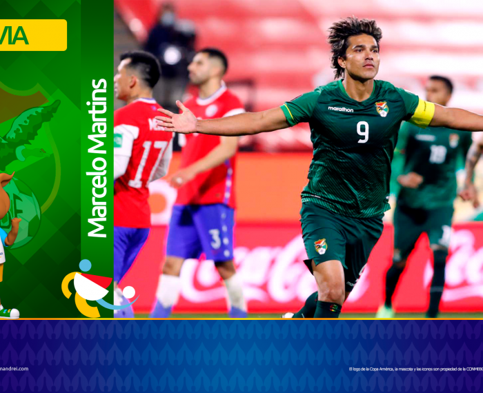 Copa América Brasil 2021 - Selección de Bolivia - Marcelo Martins
