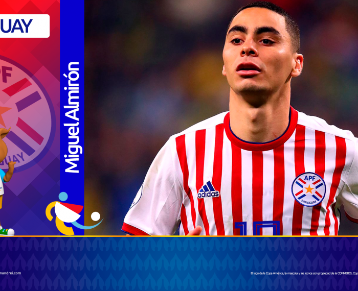 Copa América Brasil 2021 - Selección de Paraguay - Miguel Almirón