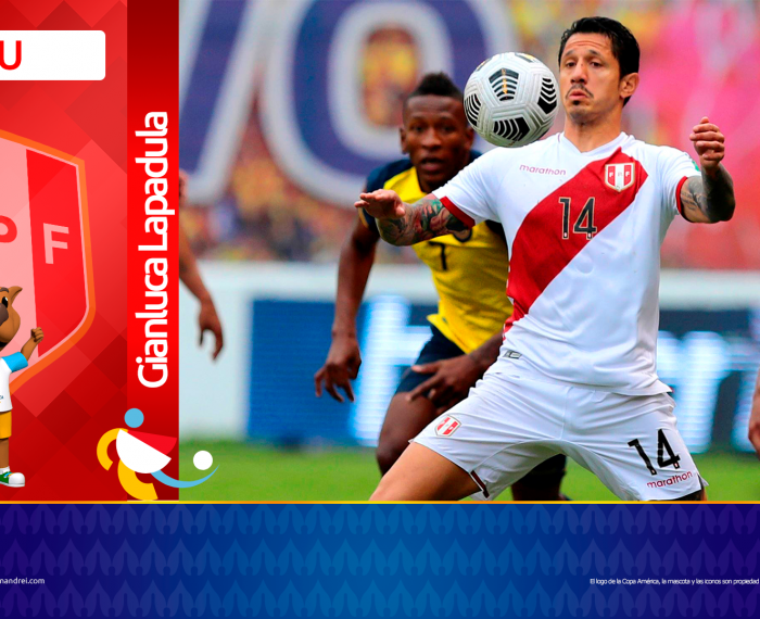 Copa América Brasil 2021 - Selección de Perú - Gianluca Lapadula