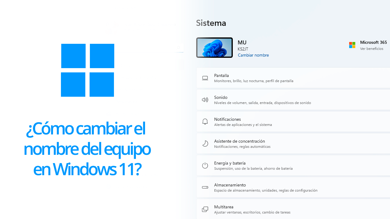 Cómo cambiar el nombre del equipo en Windows 11