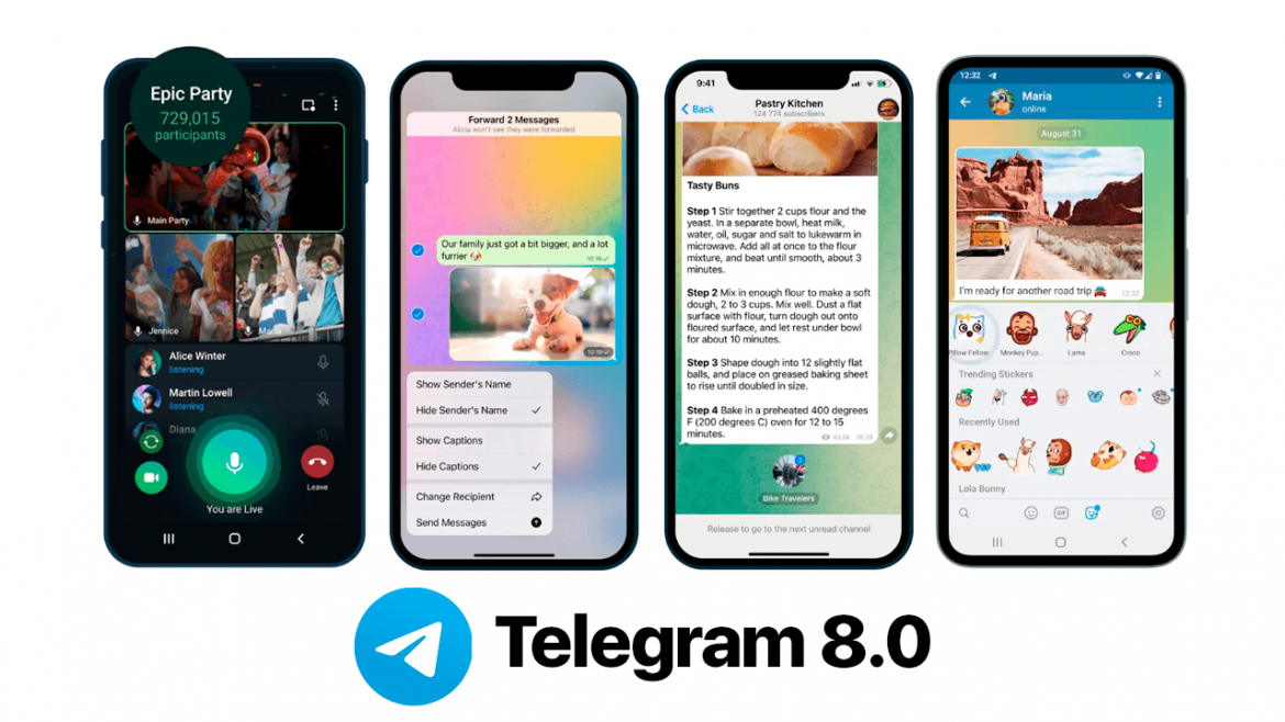 Nuevo Telegram 8.0