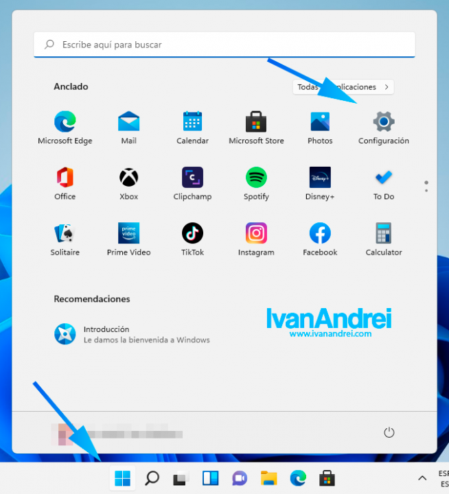 Configuración de Windows 11