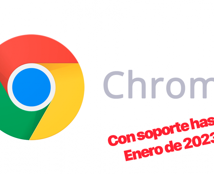 Google Chrome para Windows 7 con soporte hasta Enero de 2023