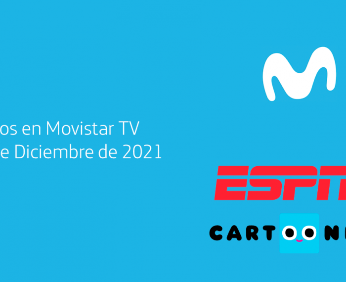 Cambios en Movistar TV a partir de Diciembre de 2021 - ESPN 4 y Cartoonito