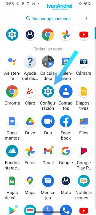 Motorola - Configuración