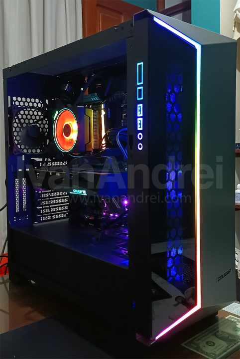 Case Cougar Darkblader G  encendido