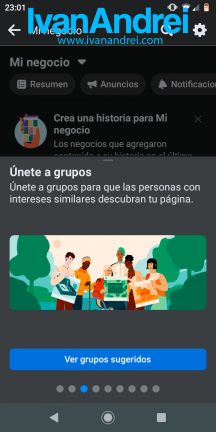 Grupos para que descubran tu página de Facebook